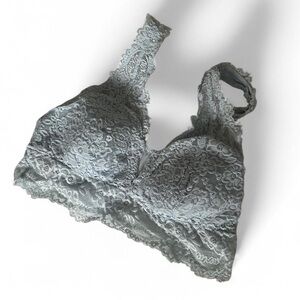 Lace Bralette in light blue